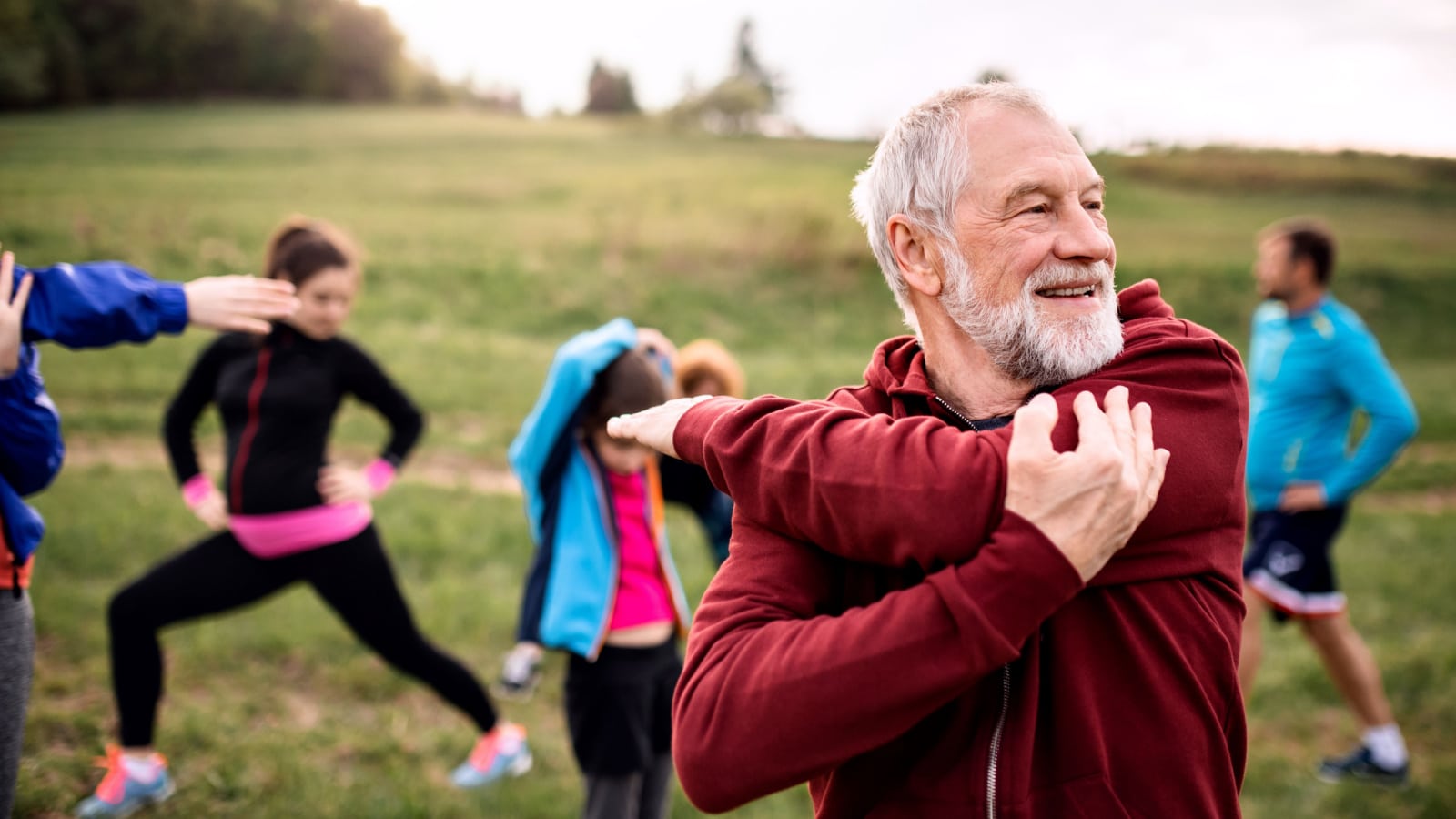 older men exercise
