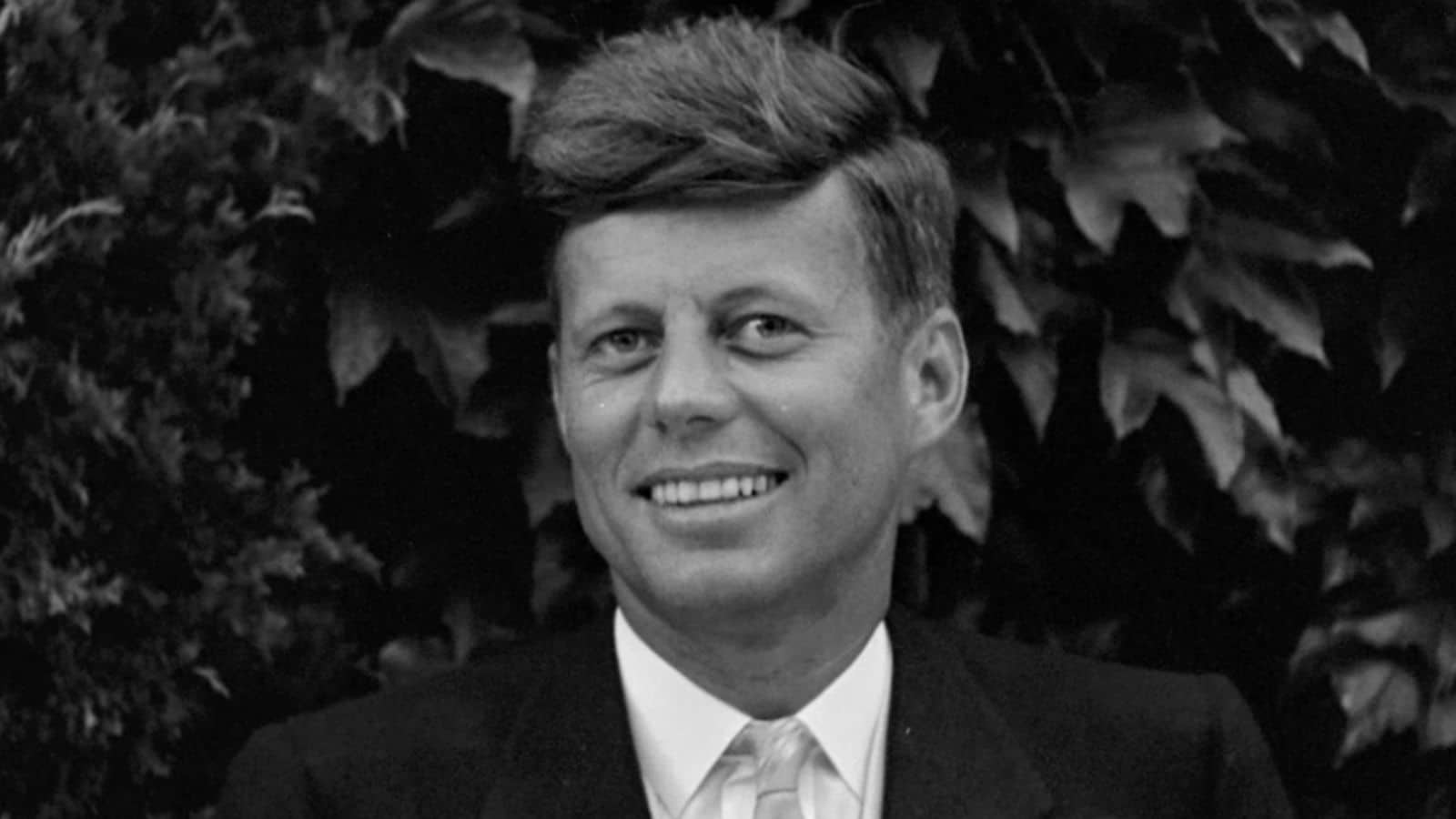 JFK Without a hat