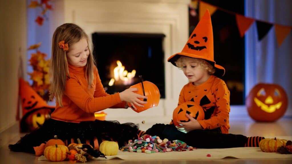 kids Halloween candy