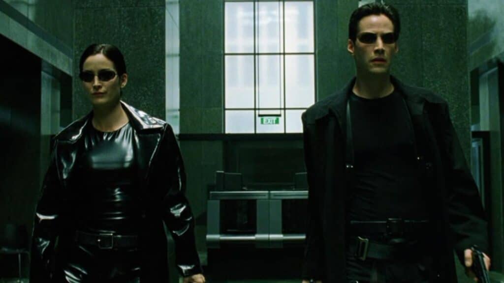 The Matrix 1999 Neo and Trinity