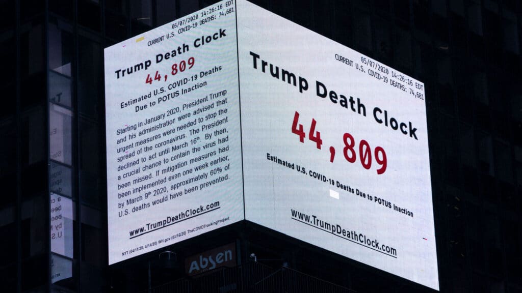 May 8, 2020: Trump Death Clock