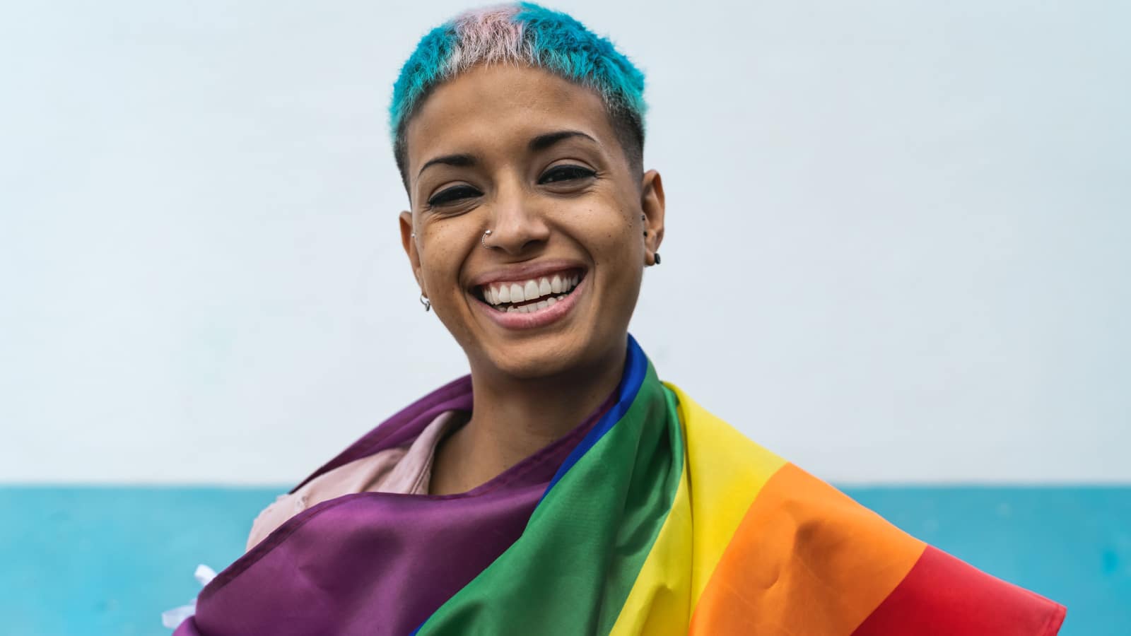 gay activist rainbow flag LGBTQ