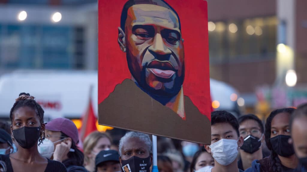 George Floyd protest April 2021